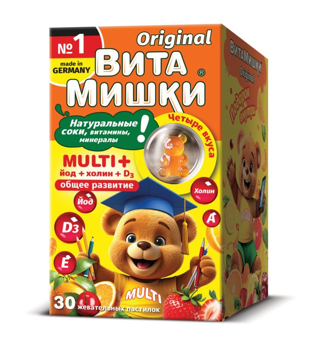 ВитаМишки №30 в ассортименте скидка в июле 300 руб.