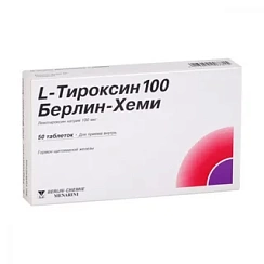 L-Тироксин таб 100мкг №50
