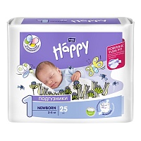 Подгузники для детей belle beby Happy 2-5кг,№ 25